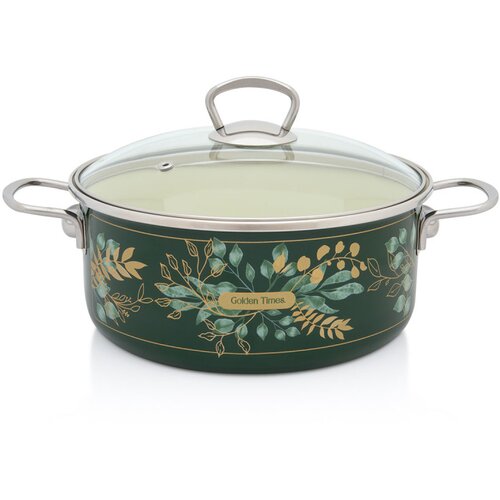 Metalac plitka šerpa GOLDEN TIMES 24cm/4,75lit Cene