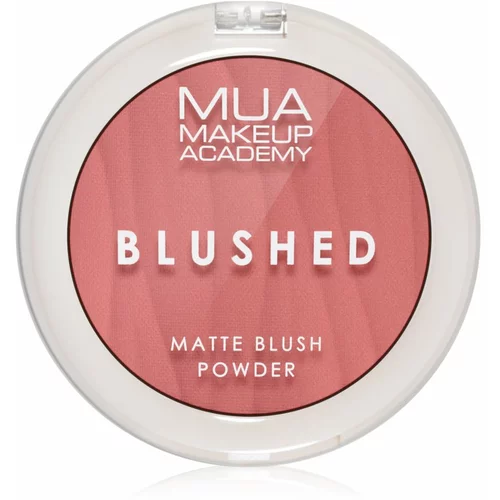 MUA Makeup Academy Blushed Powder Blusher puder- rumenilo nijansa Rouge Punch 5 g