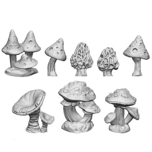Green Stuff World 3D printed - plants - setas wild xl Cene