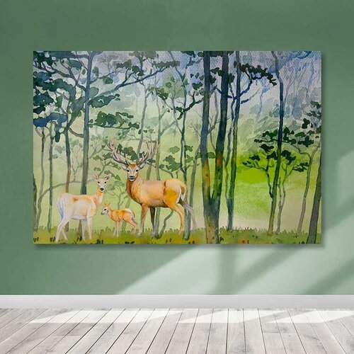 Wallity Slika na zidu DEV02553100140, 100x140 cm Cene