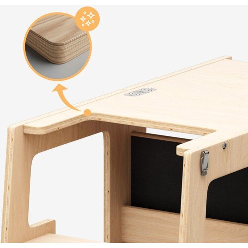  Mooby 35 Natural dečiji kuhinjski toranj 3u1 (Kitchen Helper) - Drvo ( 30038 ) Slike