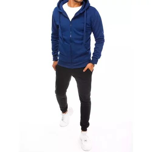 DStreet Men's tracksuit blue and black AX0638