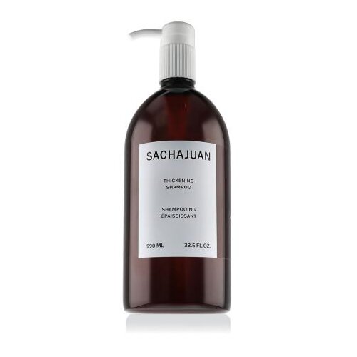 Sachajuan Thickening Shampoo 990 ml &amp;scaron;ampon tanki lasje &amp;scaron;ibki in oslabljeni lasje unisex Slike