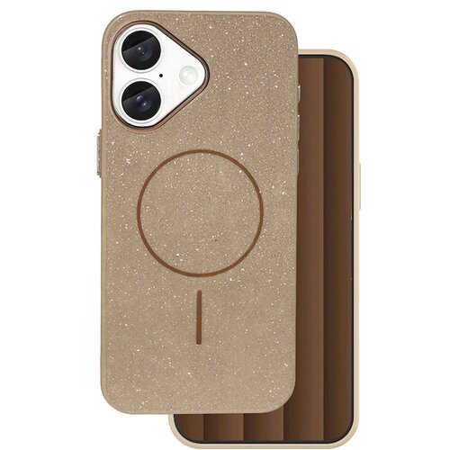  Futrola Glitter MagSafe za iPhone 12 / 12 Pro (6.1) braon Cene