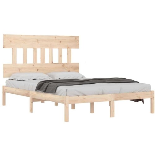  Okvir za krevet od masivnog drva 140 x 200 cm Slike