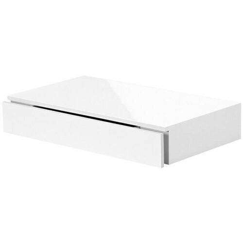 DOLLE Stenski regal (Do x &Scaron; x V: 48 x 28 x 8 cm, Bele barve, Sijaj) Cene