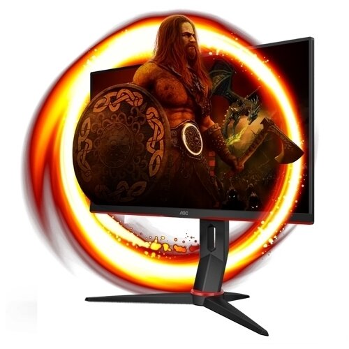 AOC monitor 60,5 cm (23,8") 24G2ZU/BK 1920x1080 Gaming 240Hz 0,5ms IPS 2xHDMI DisplayPort 1/4xUSB3.0 pivot zvočniki sRGB105% FreeSync G-Sync Cene