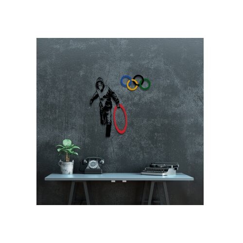 Wallxpert Zidna dekoracija Banksy 7, 62x61cm Slike