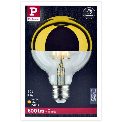 PAULMANN LED prigu&amp;scaron;iva sijalica sa ogledalnim vrhom E27/6,5W/230V - Paulmann 28675 Slike