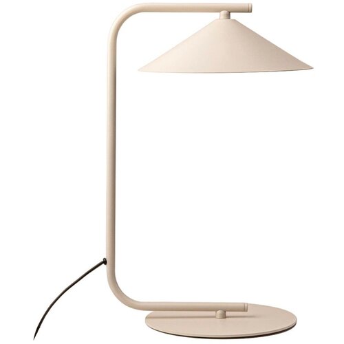 Micadoni Kremno bela kovinska namizna svetilka (vi&scaron;ina 42 cm) Nocte &ndash; Cene