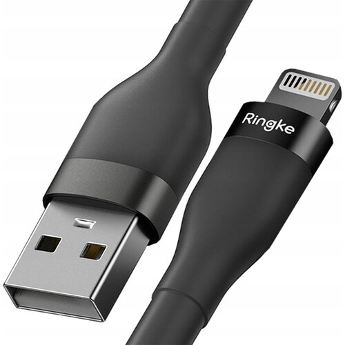 Ringke KABEL USB-A NA LIGHTNING 1.2M 480MB/S 12W ČRN, (21980590) Cene