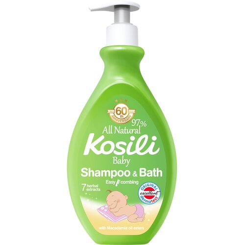 Kosili &amp;Scaron;ampon i kupka sa pumpicom All Natural 400 ml Slike