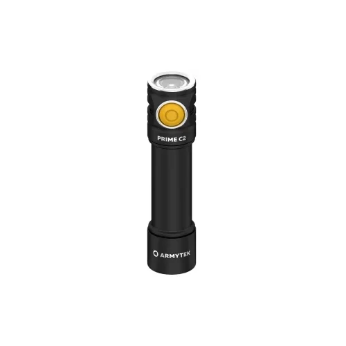 ArmyTek Prime C2 Magnet USB Warm LED džepna svjetiljka s kopčom za pojas, s futrolom pogon na punjivu bateriju 930 lm