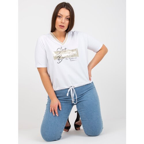 RELEVANCE Blouse-RV-BZ-7673.49P-white Cene