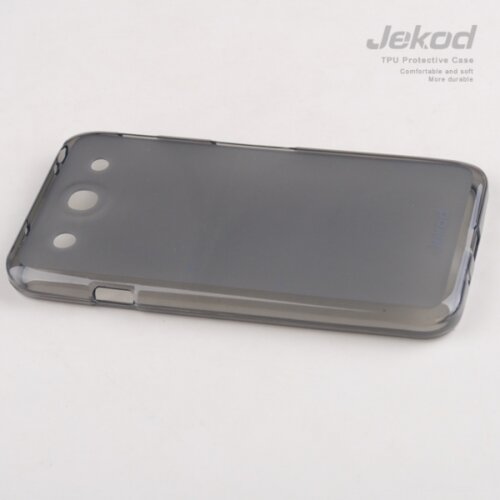 Jekod silikonski ovitek LG Optimus G PRO E985 prozorno črn TPU/TB + Za&amp;scaron;čitna folija Slike