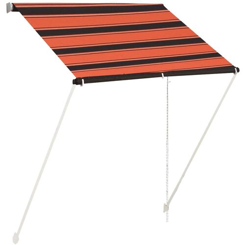  Tenda na uvlačenje 150 x 150 cm narančasto-smeđa Cijene