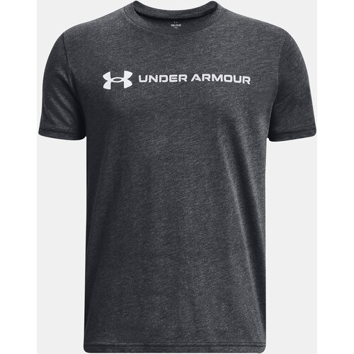 Under Armour T-Shirt UA B LOGO WORDMARK SS-BLK - Boys Cene