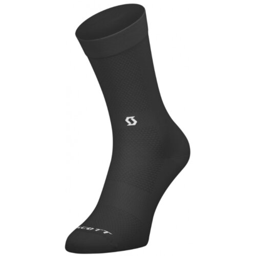Čarape Scott Performance Biciklističke Crno-bijele Veličina L 42/44 Cijene