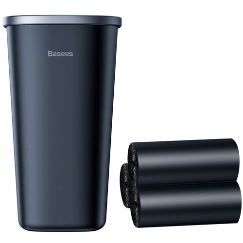 Baseus Koš za smeti Dust-free Vehicle-mounted Trash（Trash Bag 3 roll/90）Black, (20628439) Cene