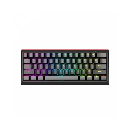 Marvo tastatura hecate 61R KG962 mehanička, crveni svičevi, pozadinsko osvetljenje crna Cene