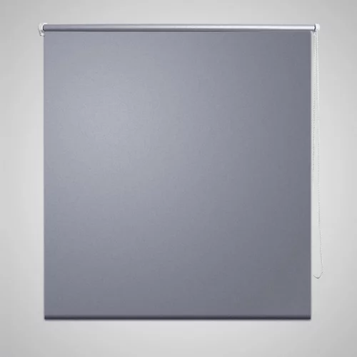 vidaXL Rolo siva zavjesa za zamračivanje 120 x 175 cm