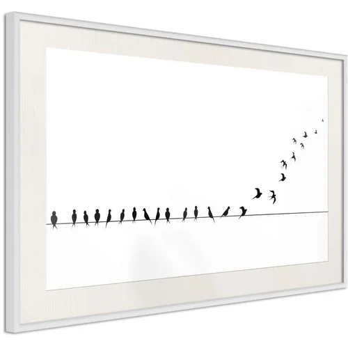  Poster - Birds on a Wire 90x60