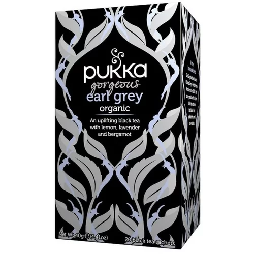 Pukka Črni čaj Georgeus earl grey (20 čajnih vrečk)