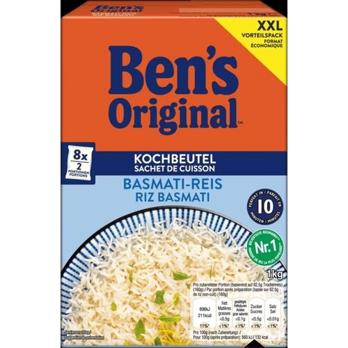  Basmati riž v vrečki za kuhanje - 1 kg Cene
