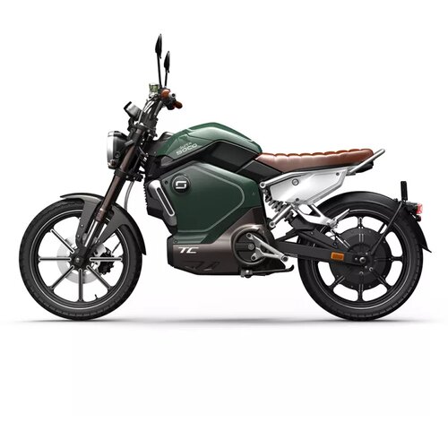 Super Soco TC električno motorno kolo zelene barve Cene