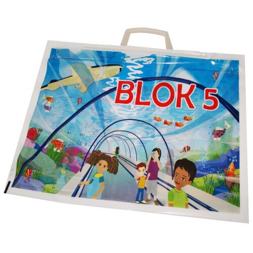 Optimum KESA ZA BLOK SA PLASTIČNIM RUČKAMA BR.5 Slike