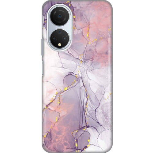 Silikonska maska za Honor X7 Pink Marble Print šarena Slike