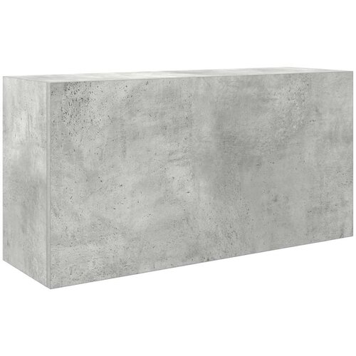 Maison Chic Kopalni&amp;scaron;ka stenska omarica - Kopalni&amp;scaron;ke omarica betonsko siv 80x25x40 cm inž. les iu977, (22063981) Slike