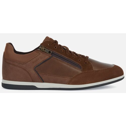 Geox Brown men's sneakers Renan - Men's Slike