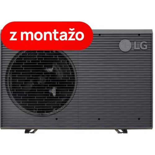 LG toplotna črpalka zrak/voda z montažo Therma V Monoblok R32 S II HM143MRS.UB40, 14 kW Cene
