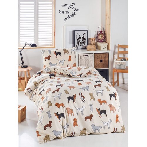 Hanah home Set posteljine za jednu osobu Havhav, 140x200cm, krem Cijene