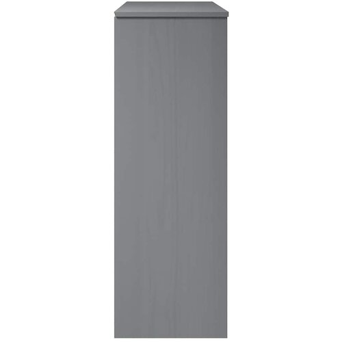  Gornji element za komodu MOLDE sivi 90x35x100 cm od borovine Slike