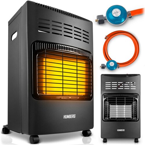 Humberg HM-900 Portable Gas Heater - Efficient & Safe Heating Solution in Black, (21740501) Cene
