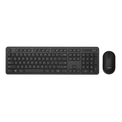 Asus CW100, komplet brezžične tipkovnice in mi&amp;scaron;ke s tankim, lahkim dizajnom in nizkohrupnim delovanjem. Slike