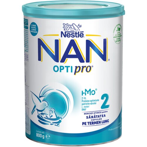 NAN adaptirano mleko Optipro 2 800 g Cene