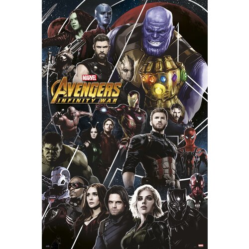 Marvel PLAKAT MAŠČEVALCI: VOJNA NESKONČNOSTI 2, (20837291) Cene