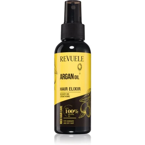 Revuele Argan Oil Hair Elixir zaštitni sprej za suhu i oštećenu kosu 120 ml