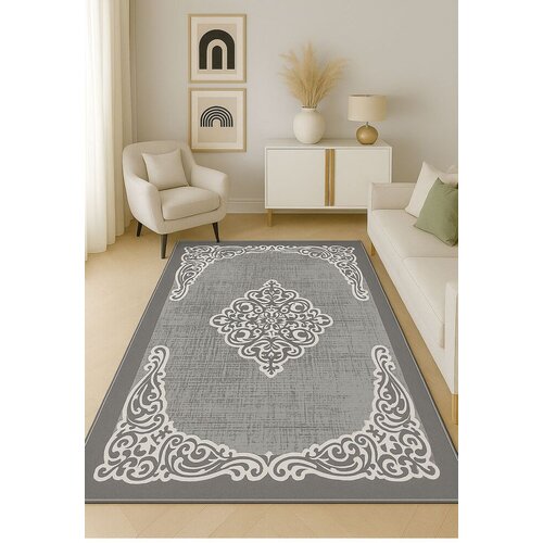 Conceptum Hypnose tepih HM-CRP25-24, pravougaoni, 100 x 180 cm, siva Cene