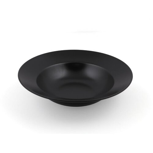 Hermia Črn jušni lončen krožnik ø 26 cm – Cene