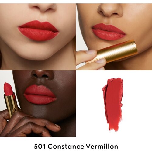 Gucci Beauty Rouge &amp;agrave; L&amp;egrave;vres Matte Lipstick matirajući ruž za usne nijansa 501 Constance Vermillon 3.5 g Slike