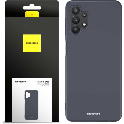Spacecase SILIKONSKI OVITEK ZA TELEFON SAMSUNG GALAXY A32 5G ČRN, (21964139) Cene