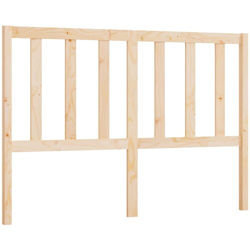 Maison Chic posteljno vzglavje - vzglavna omarica - nočna omarica 146x4x100 cm trdna borovina, (21704680) Slike