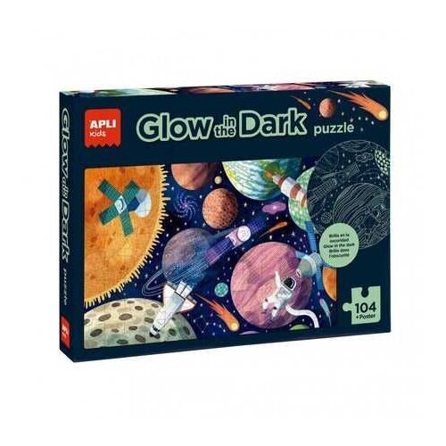 Apli Puzzle koje svetle u mraku - planete Cene