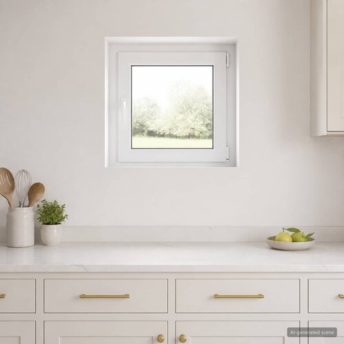  Unutarnja boja prozora u podrumu bijela RISOR 55 x 55 cm Cene