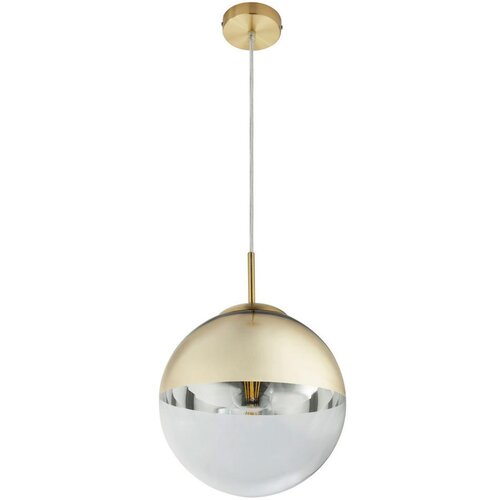 Globo Okrugla viseća svjetiljka Varus (40 W, &amp;Oslash; x V: 250 mm x 120 cm, Zlatne boje, E27) Slike