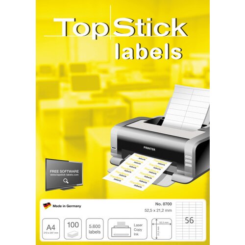 Herma etikete toppstick 52,5X21,2 A4/56 1/100 ( 02H8700 ) Cene